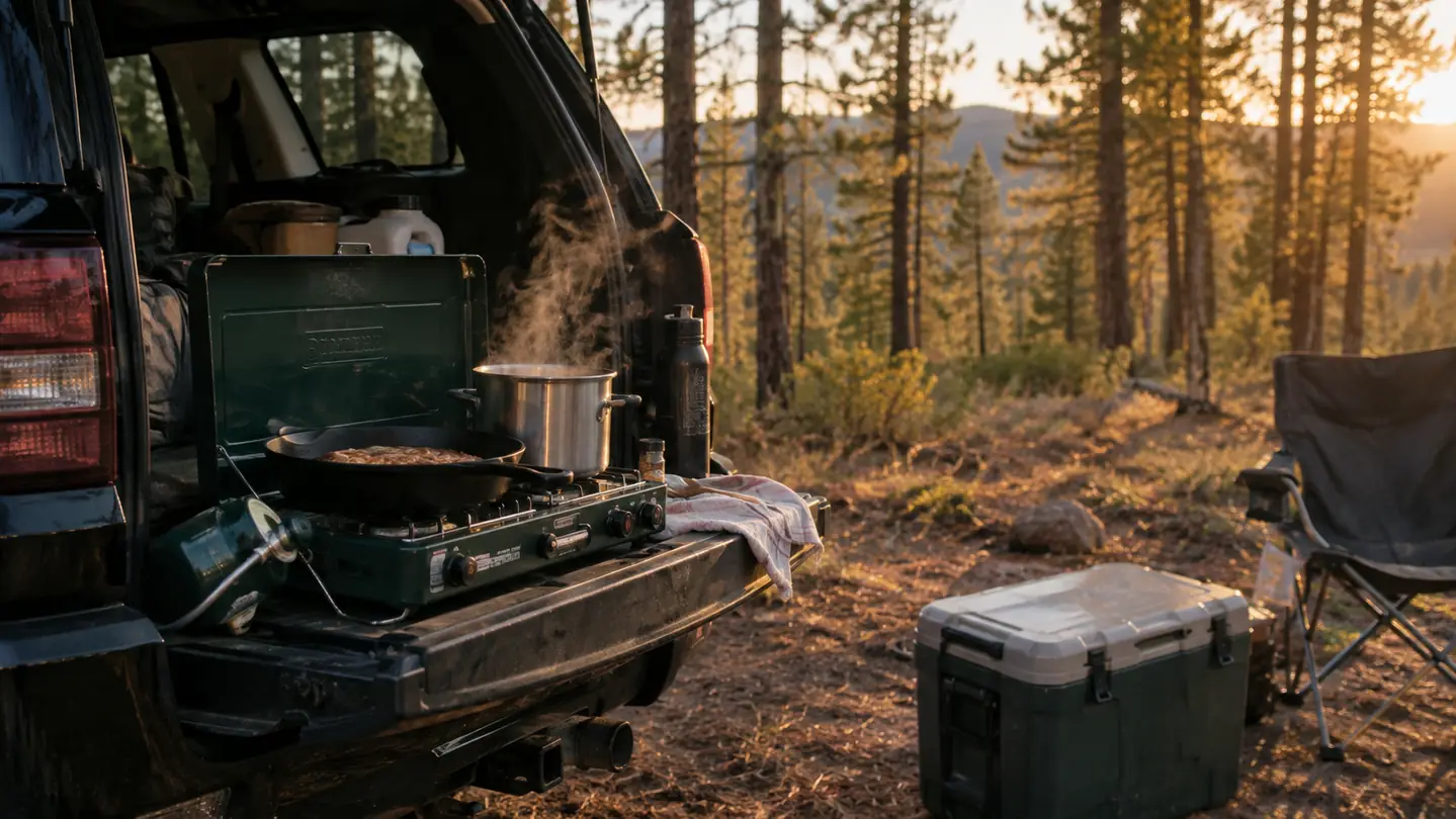 How to Cook Full Meals at Camp With a Two-Burner Stove